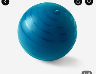 Pelota Pilates Talla M Azul.