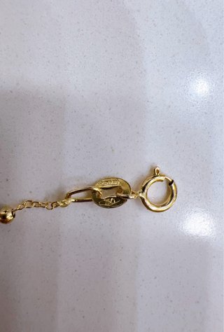 Bracciale rosario in oro giallo 18kt 750