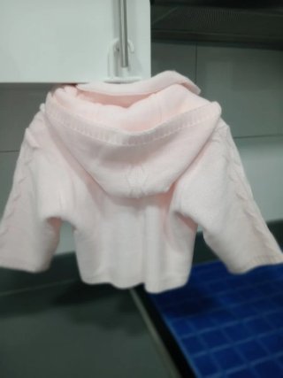 Conjunto punto rosa, para 6 meses
