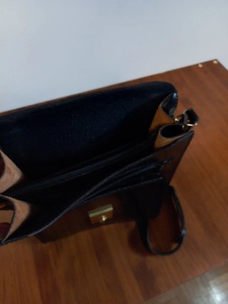 Bolso de caballero de piel