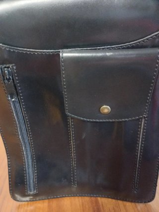 Bolso de caballero de piel