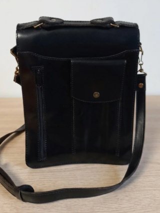 Bolso de caballero de piel