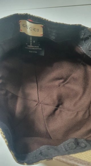 Gorra  Beige y Marrón