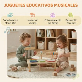 Instrumentos Musicales Madera Montes Infantiles
