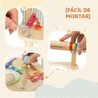 Instrumentos Musicales Madera Montes Infantiles