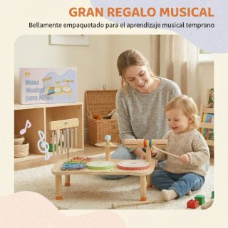 Instrumentos Musicales Madera Montes Infantiles