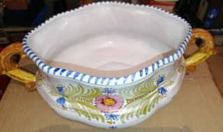 Sopera de Porcelana Talavera Multicolor