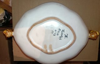 Sopera de Porcelana Talavera Multicolor