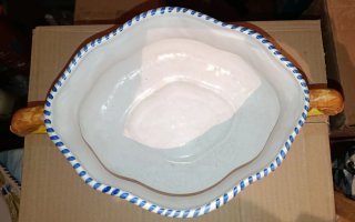 Sopera de Porcelana Talavera Multicolor