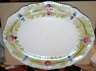 Sopera de Porcelana Talavera Multicolor