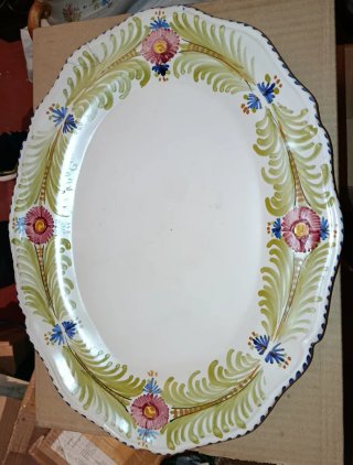 Sopera de Porcelana Talavera Multicolor