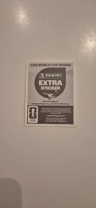 Cromo Messi Extra Sticker Panini FIFA
