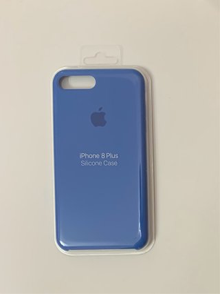 Custodia iPhone 7Plus/8Plus blu reale