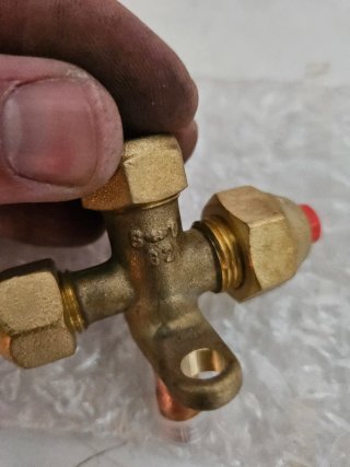 Rubinetto Valvola di Servizio Ottone