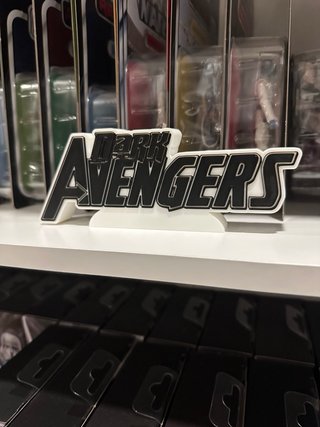 Dark Avengers 3D logo
