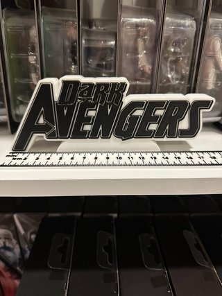 Dark Avengers 3D logo