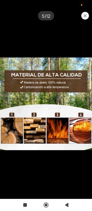 Jardinera de madera para exterior
