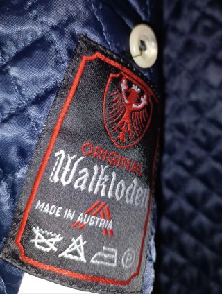 Chaquetón Lana Azul Marino Talla 48