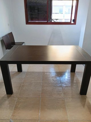 Mesa Extensible(160-220cm) + 4 Sillas Comedor