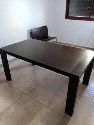 Mesa Extensible(160-220cm) + 4 Sillas Comedor