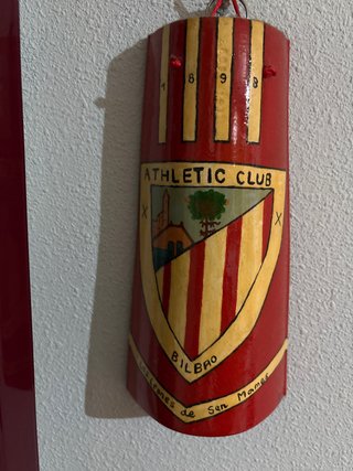Teja decorativa Athletic Club Bilbao