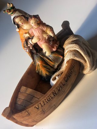 Lote Figuras Religiosas Vintage Capillas