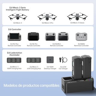 LIMETA MC336  Hub Carga Mavic 3 Serie 200W DJI