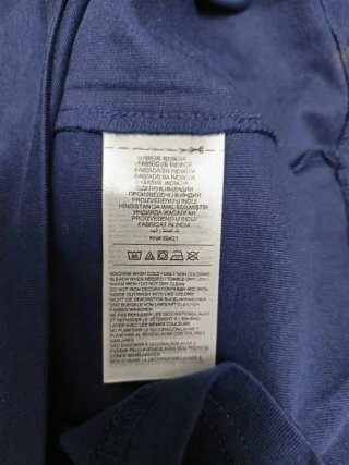 Camiseta Reebok Azul Logo