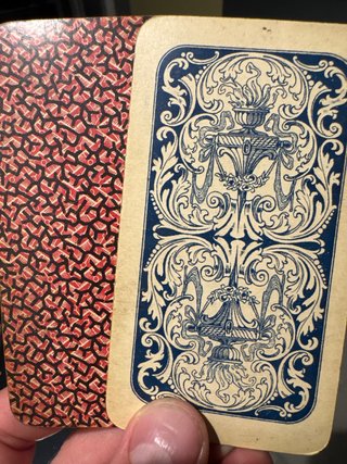 Dos barajas de cartas de Tarock del siglo XIX-XX