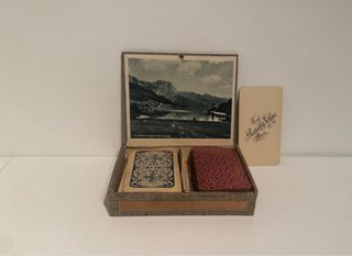 Dos barajas de cartas de Tarock del siglo XIX-XX
