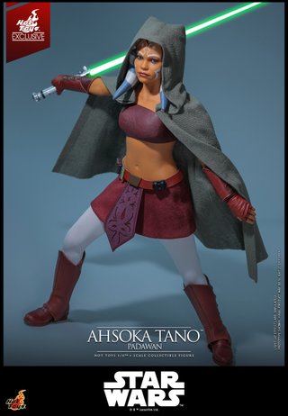 Hot Toys Ahsoka Tano Padawan Figura Exclusiva