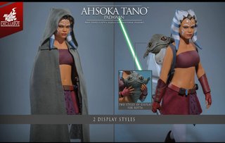Hot Toys Ahsoka Tano Padawan Figura Exclusiva