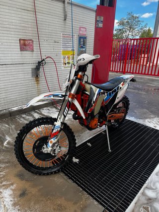 KTM 350 EXC-F Six Days Naranja/Blanca