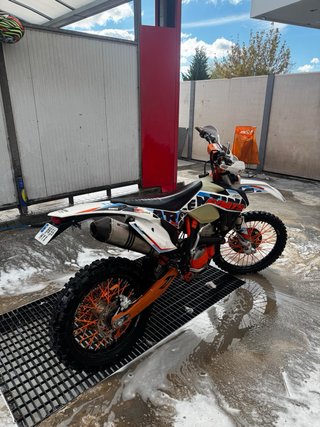 KTM 350 EXC-F Six Days Naranja/Blanca