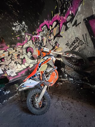 KTM 350 EXC-F Six Days Naranja/Blanca