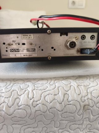 Emisora Radioaficionado CB Negra/Plata