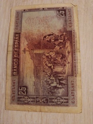 Billete 25 Pesetas Banco de España 1928