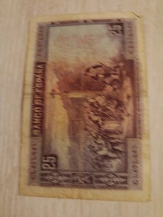 Billete 25 Pesetas Banco de España 1928