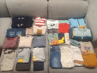 Lote Ropa Niño Tallas 92-98-104