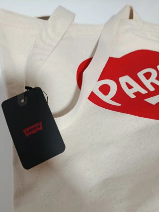 Bolsa  Levi's Corazón Paris Beige