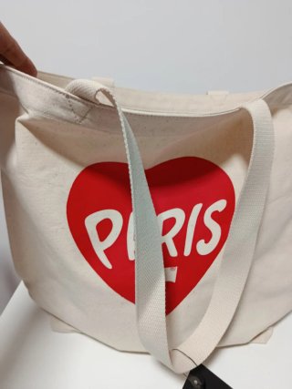 Bolsa  Levi's Corazón Paris Beige