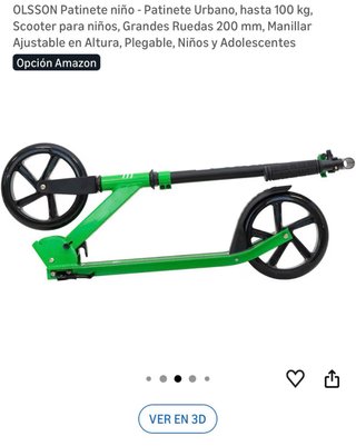 Patinete plegable