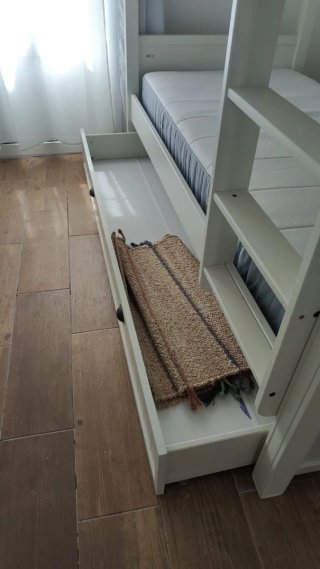 Litera Newport 90x190 Blanca