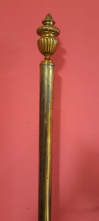 Cabecero antiguo latón 130 cm