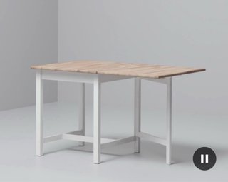 Mesa de cocina extensible madera Ikea
