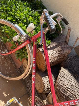 Bicicleta Orbea Clásica Roja
