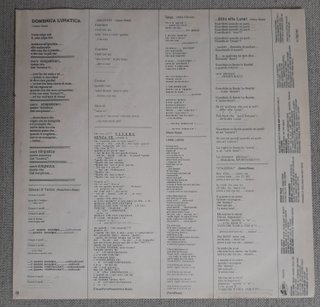 Vasco Rossi - Liberi Liberi 1° Stampa 1989