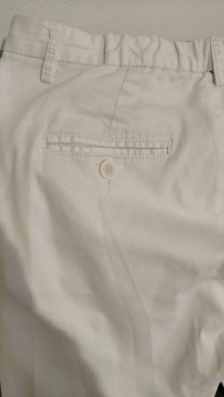Pantaloni donna Benetton bianchi