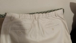 Pantaloni donna Benetton bianchi