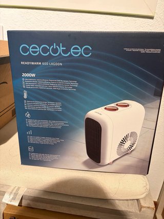Calefactor Cecotec Readywarm 600 Lagoon